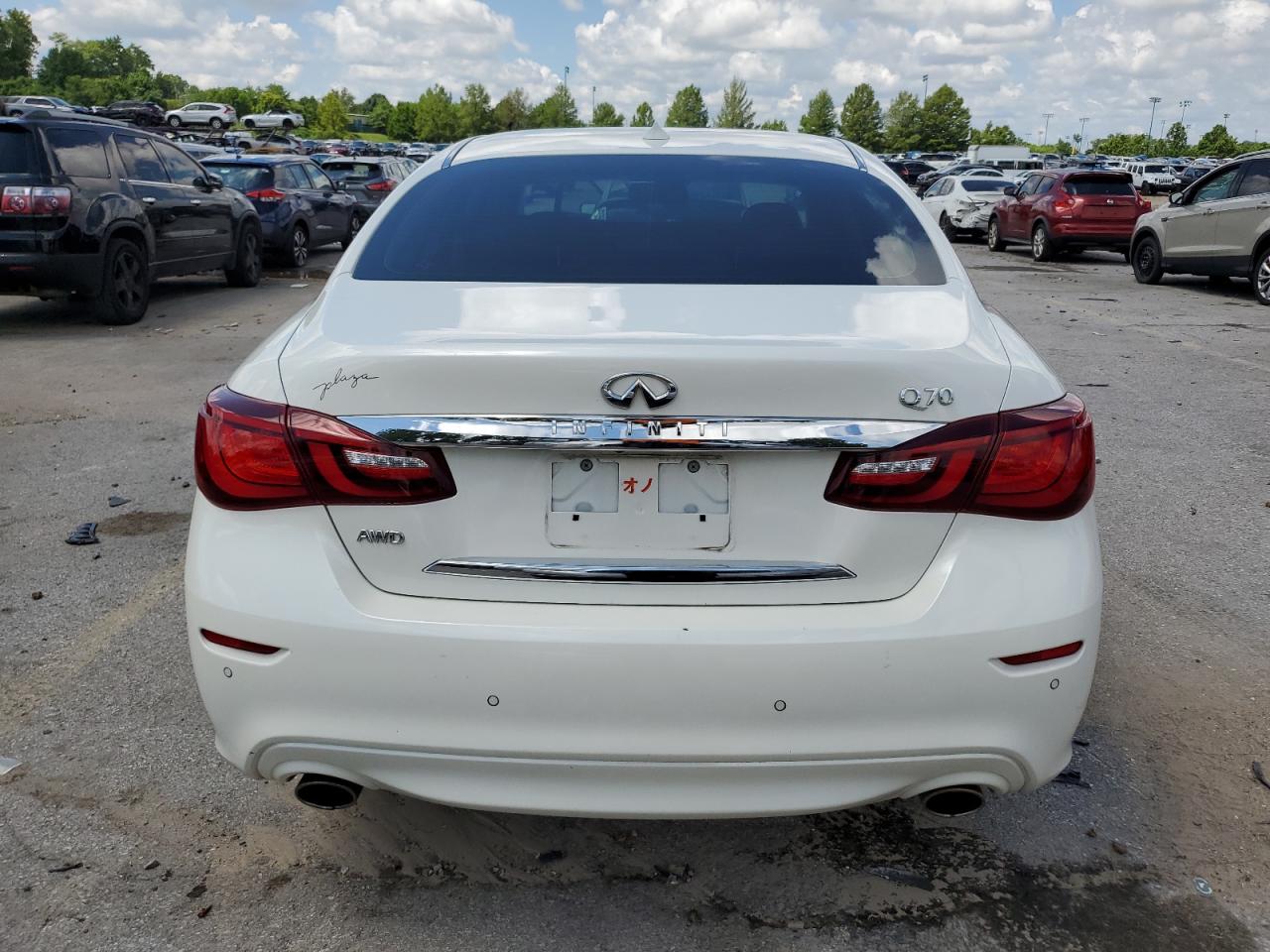2019 Infiniti Q70 3.7 Luxe VIN: JN1BY1AR8KM580066 Lot: 63526655