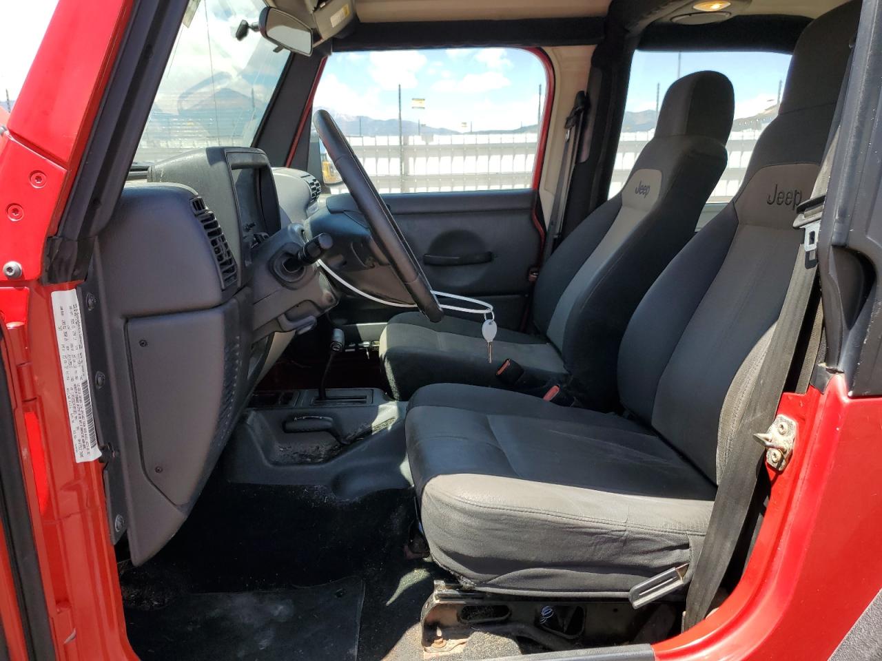 2004 Jeep Wrangler X VIN: 1J4FA39S34P801963 Lot: 64367715