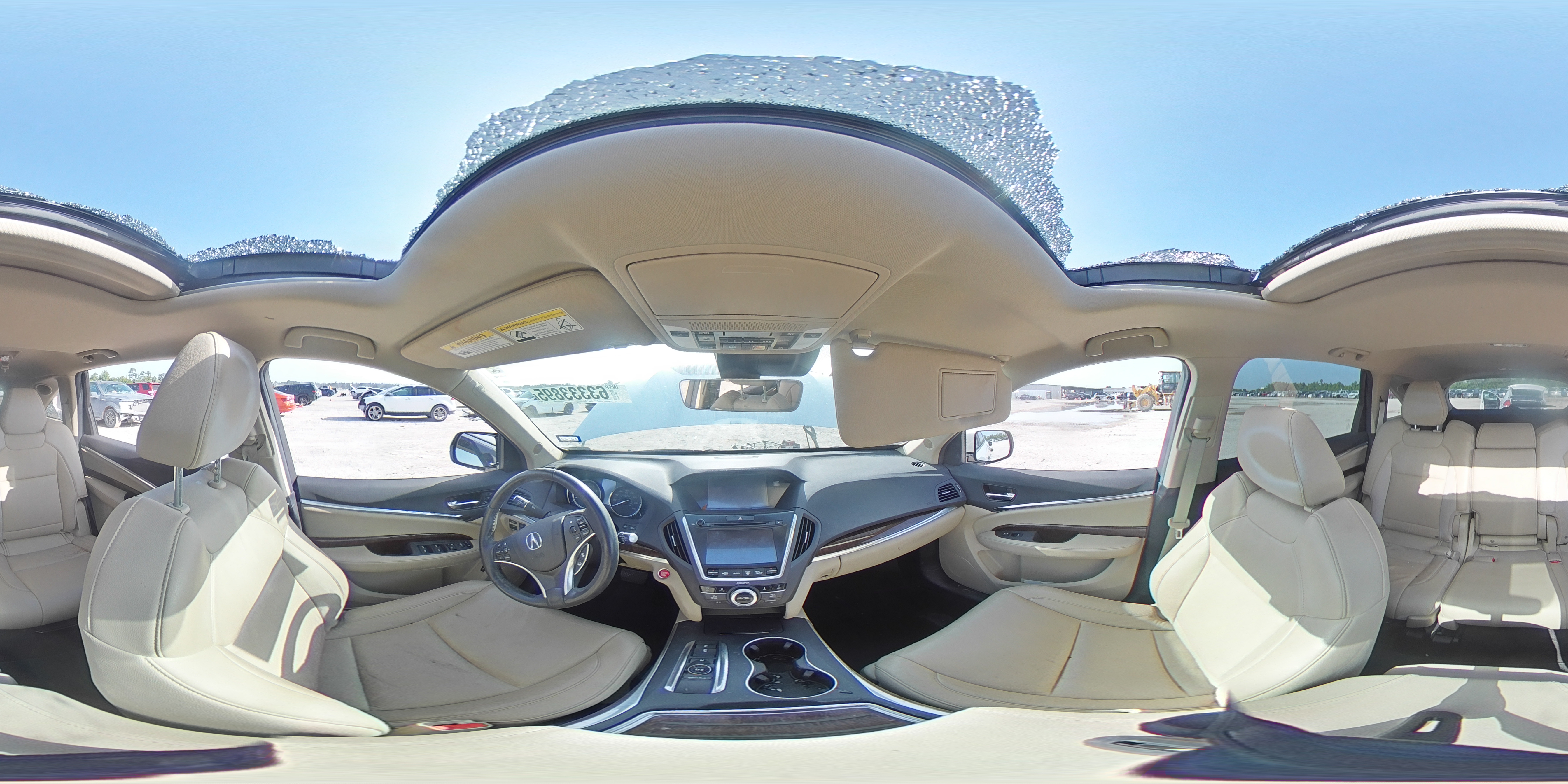 2017 Acura Mdx Technology VIN: 5FRYD3H52HB003907 Lot: 63333895