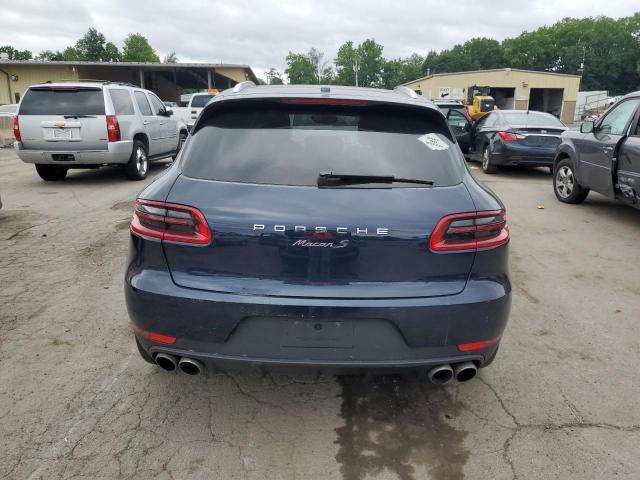  PORSCHE MACAN 2017 Blue