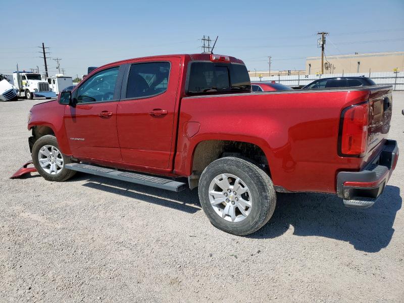  CHEVROLET COLORADO 2022 Бордовый
