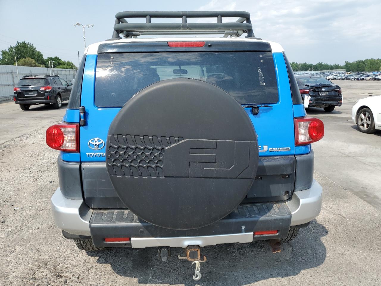 2007 Toyota Fj Cruiser VIN: JTEBU11F070074501 Lot: 64273025