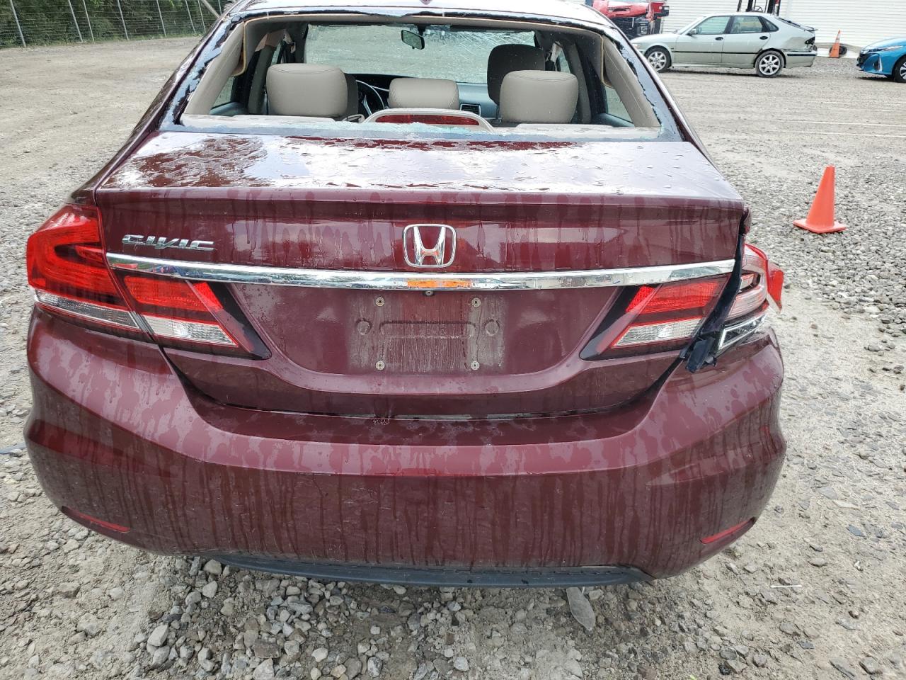 2015 Honda Civic Exl VIN: 19XFB2F91FE044739 Lot: 63881005