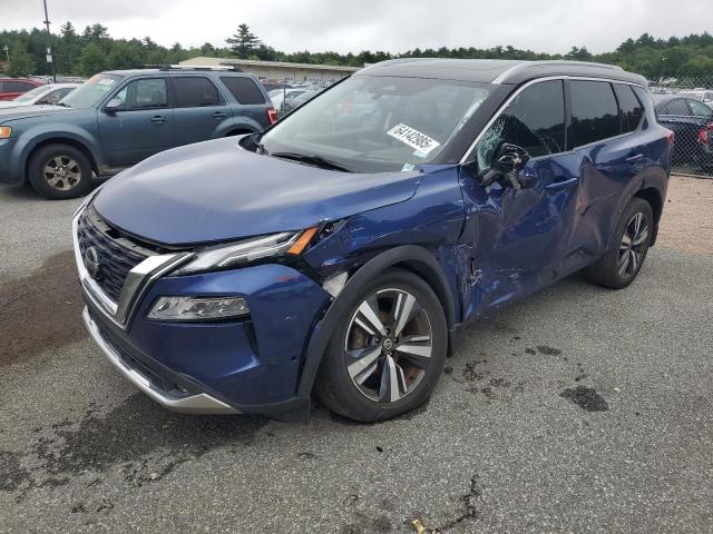  NISSAN ROGUE 2021 Blue