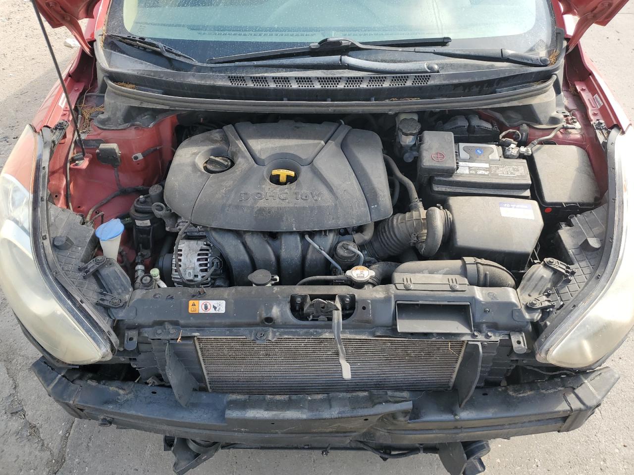 2013 Hyundai Elantra Gls VIN: KMHDH4AEXDU972680 Lot: 65055615