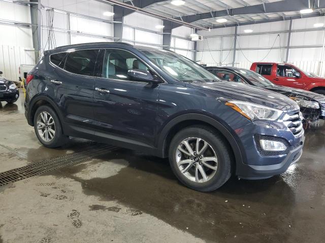  HYUNDAI SANTA FE 2016 Синий