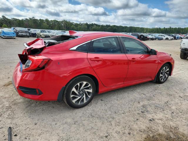 Sedans HONDA CIVIC 2017 Czerwony