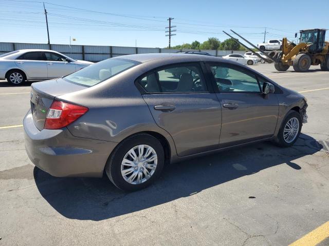 Sedans HONDA CIVIC 2012 Szary