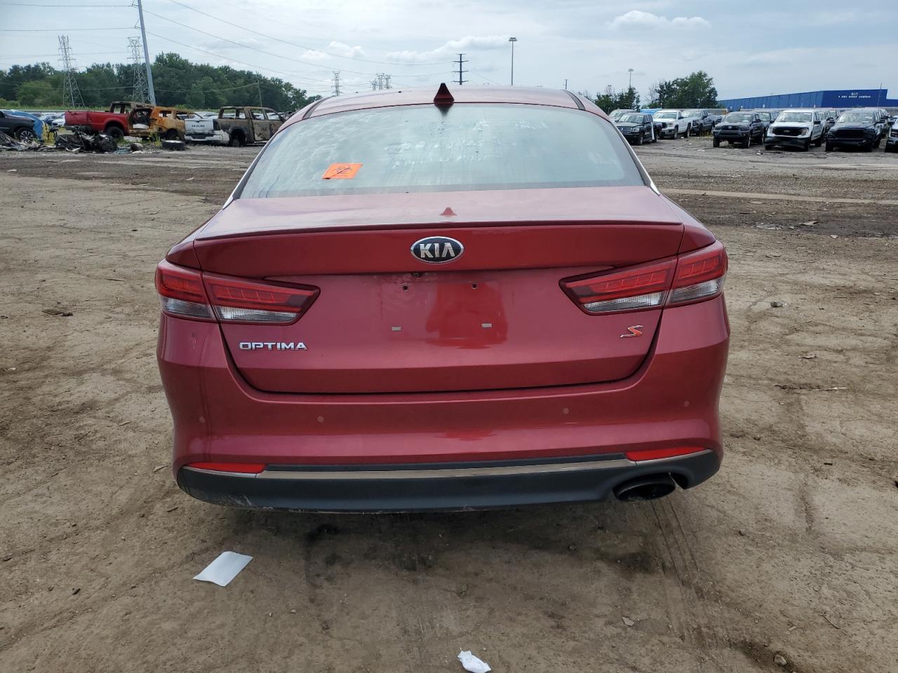 2018 Kia Optima Lx VIN: 5XXGT4L31JG206947 Lot: 66667775