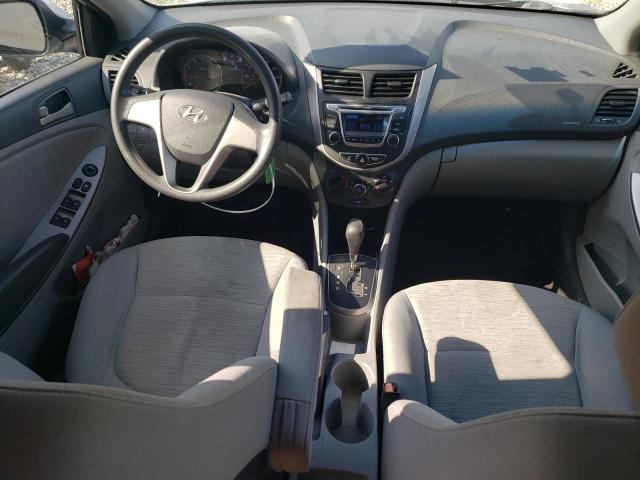 Sedans HYUNDAI ACCENT 2016 Srebrny