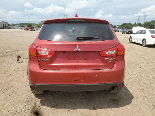  MITSUBISHI OUTLANDER 2017 Красный