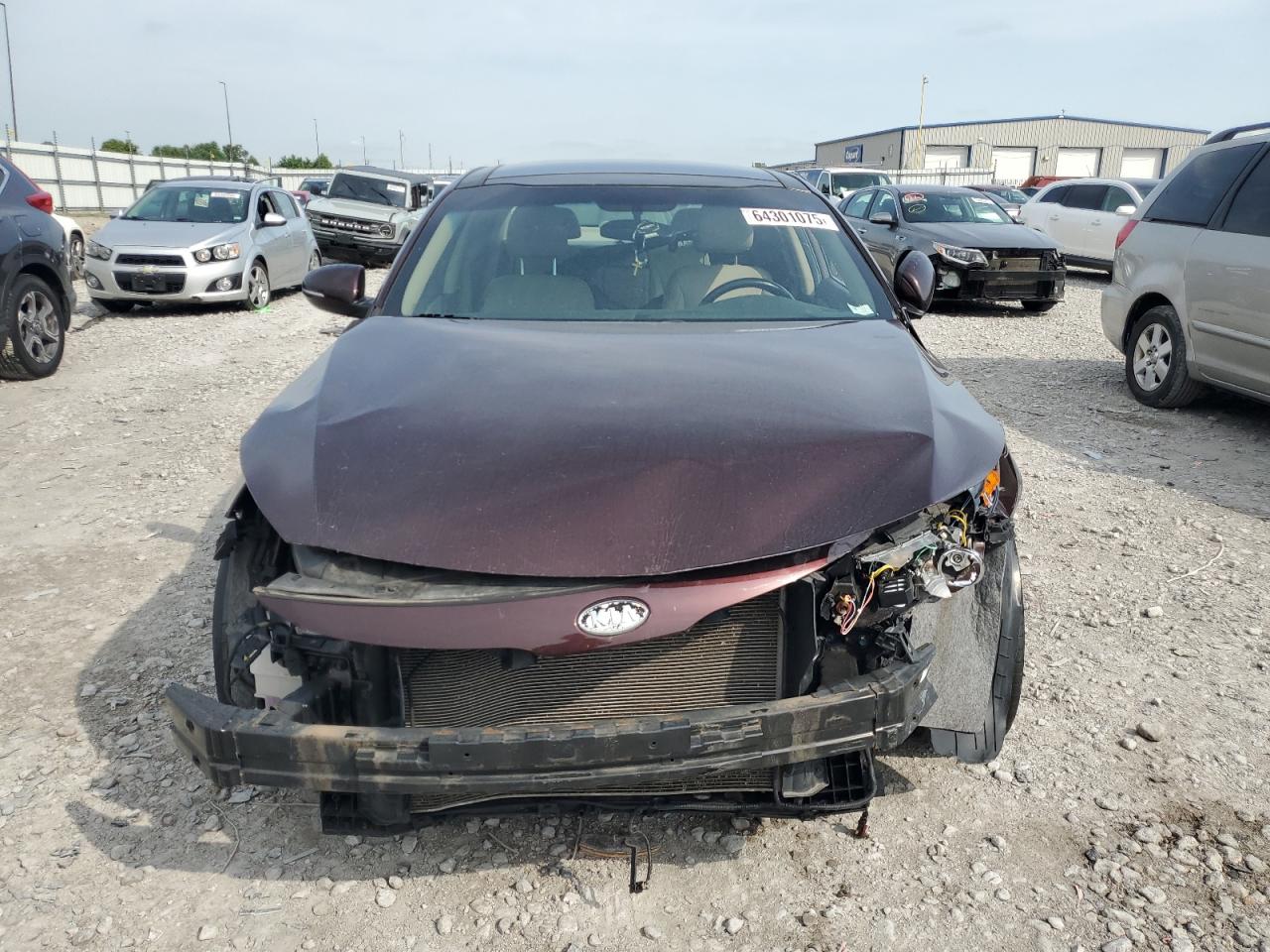 2012 Kia Optima Ex VIN: 5XXGN4A76CG072570 Lot: 64301075