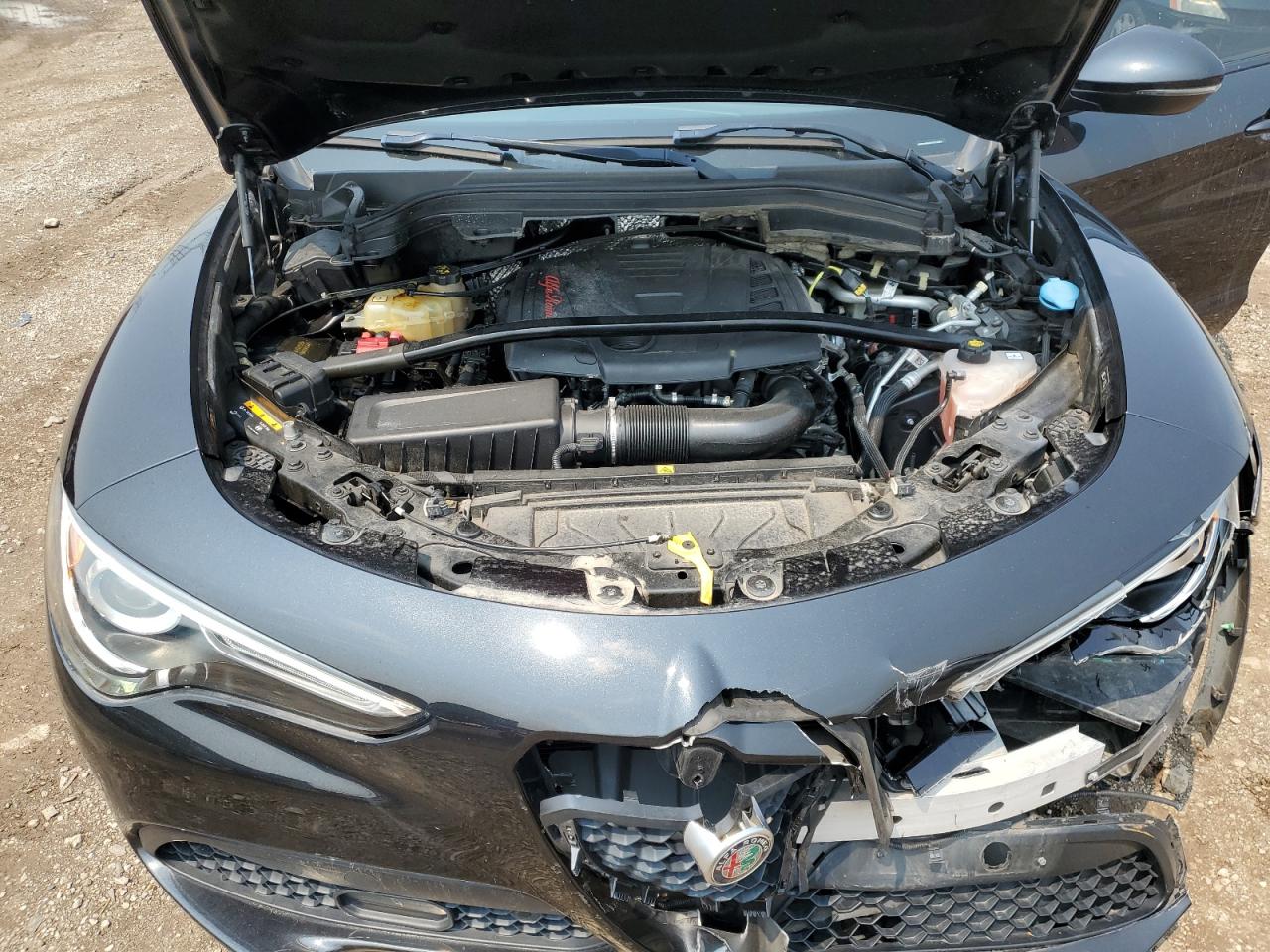 2019 Alfa Romeo Stelvio Ti VIN: ZASPAKBN6K7C71971 Lot: 66742355