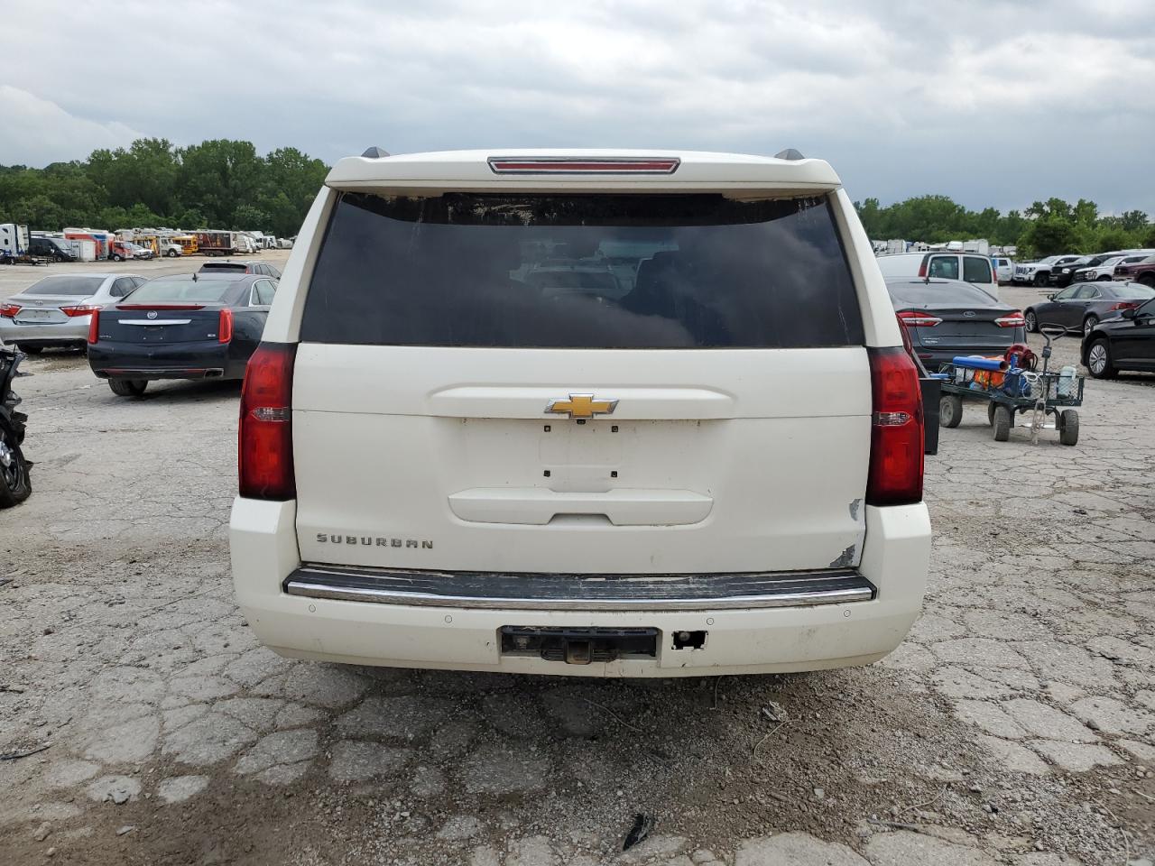 2015 Chevrolet Suburban K1500 Ltz VIN: 1GNSKKKC0FR124593 Lot: 65033475