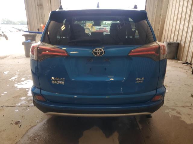  TOYOTA RAV4 2016 Синий