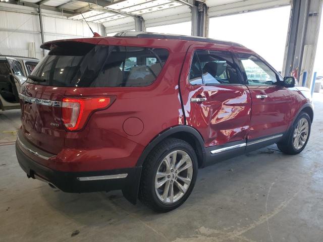  FORD EXPLORER 2018 Czerwony