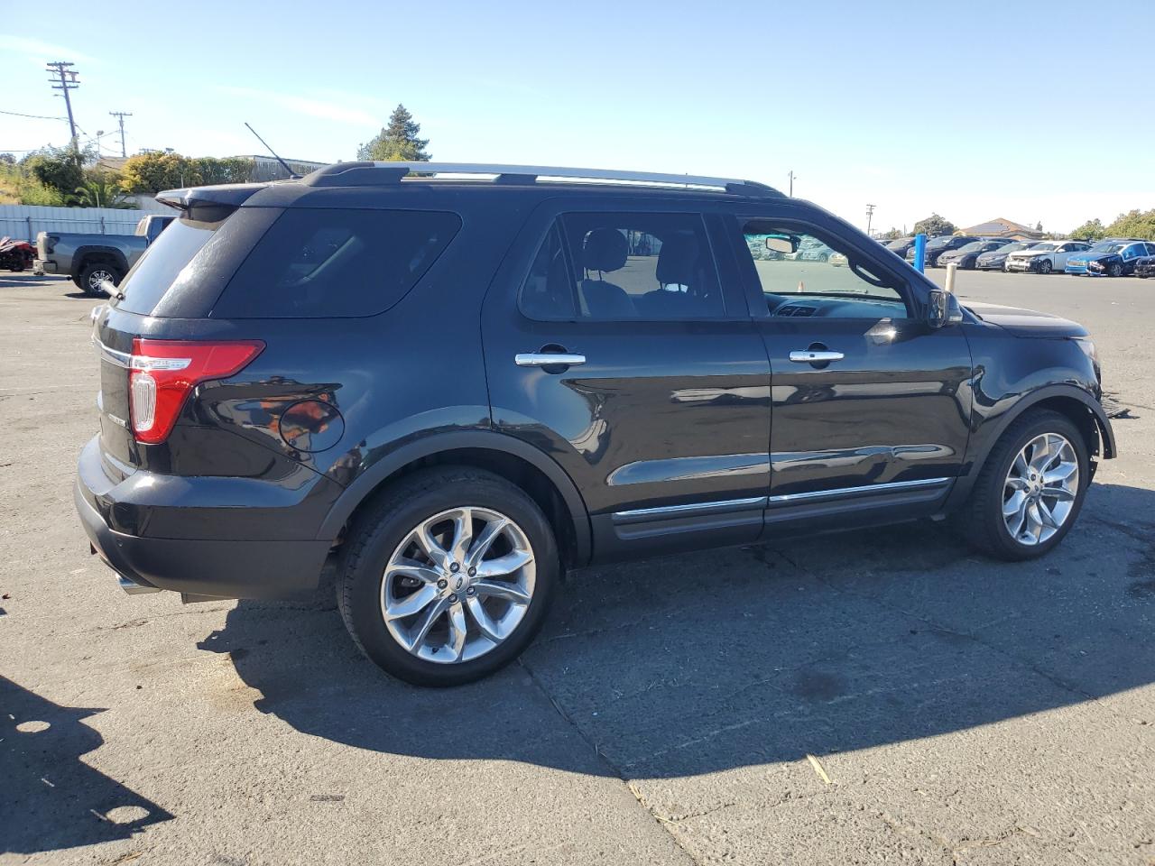2013 Ford Explorer Limited black suv gas 1FM5K7F84DGB14226 photo #4