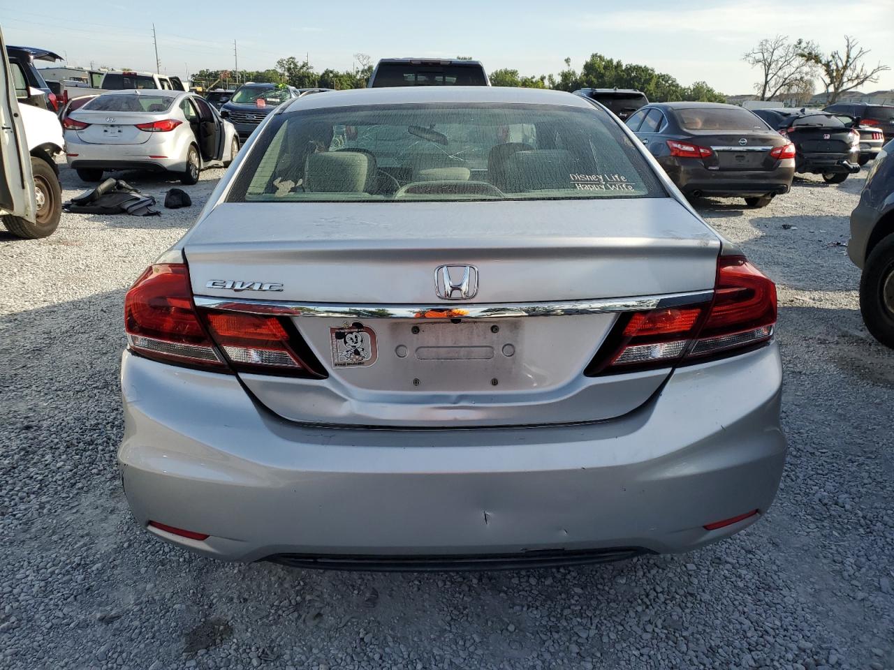 2013 Honda Civic Lx VIN: 19XFB2F55DE032555 Lot: 64226245