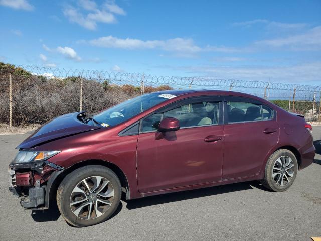  HONDA CIVIC 2013 Burgundy