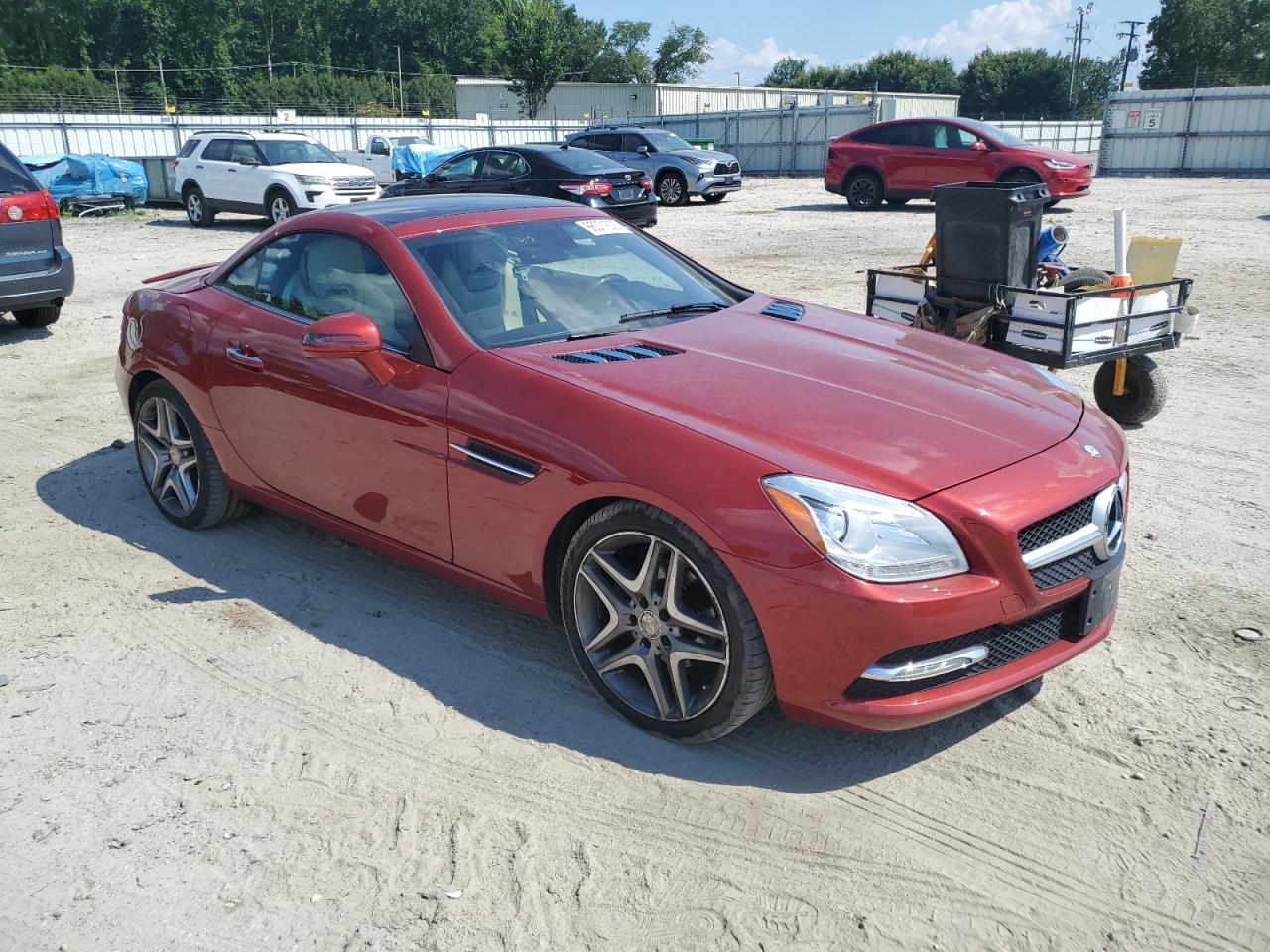 2015 Mercedes-Benz Slk 250 VIN: WDDPK4HA5FF101818 Lot: 66371605