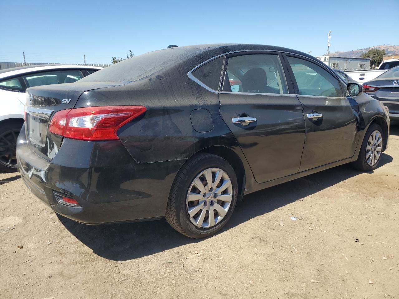 2017 Nissan Sentra S black null gas 3N1AB7AP6HL671984 photo #4
