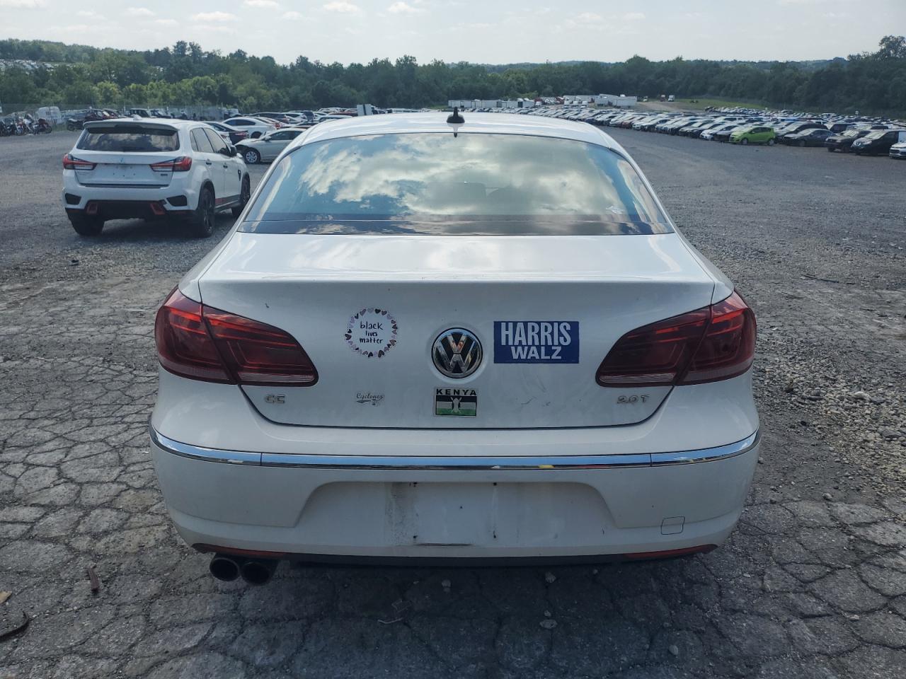 2015 Volkswagen Cc Sport VIN: WVWBP7ANXFE801604 Lot: 66508695