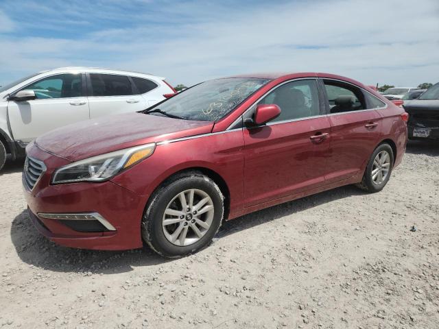 Sedans HYUNDAI SONATA 2015 Red