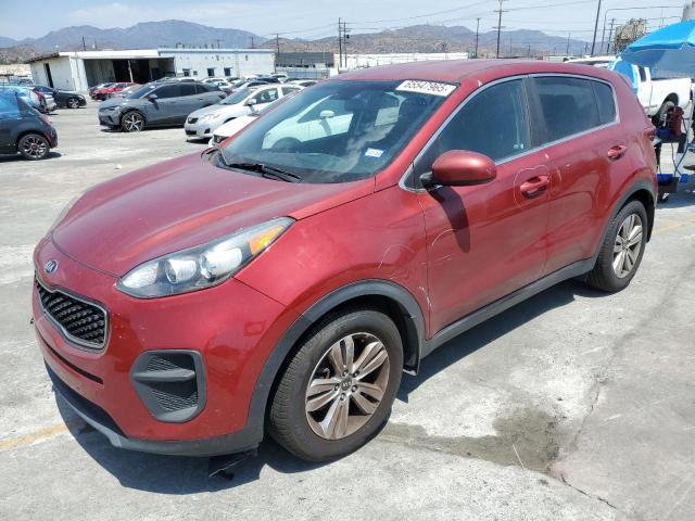  KIA SPORTAGE 2017 Red