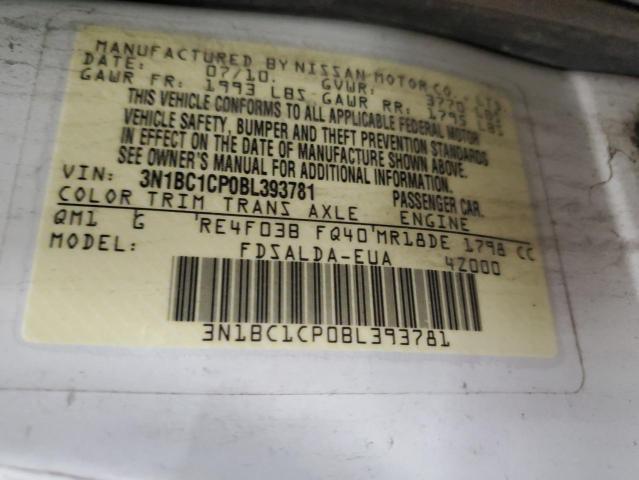 2011 NISSAN VERSA S  