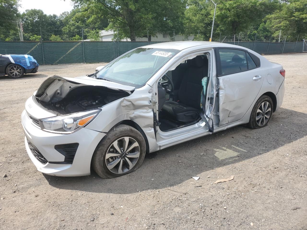 2023 Kia Rio Lx grey null gas 3KPA24ADXPE585369 photo #1