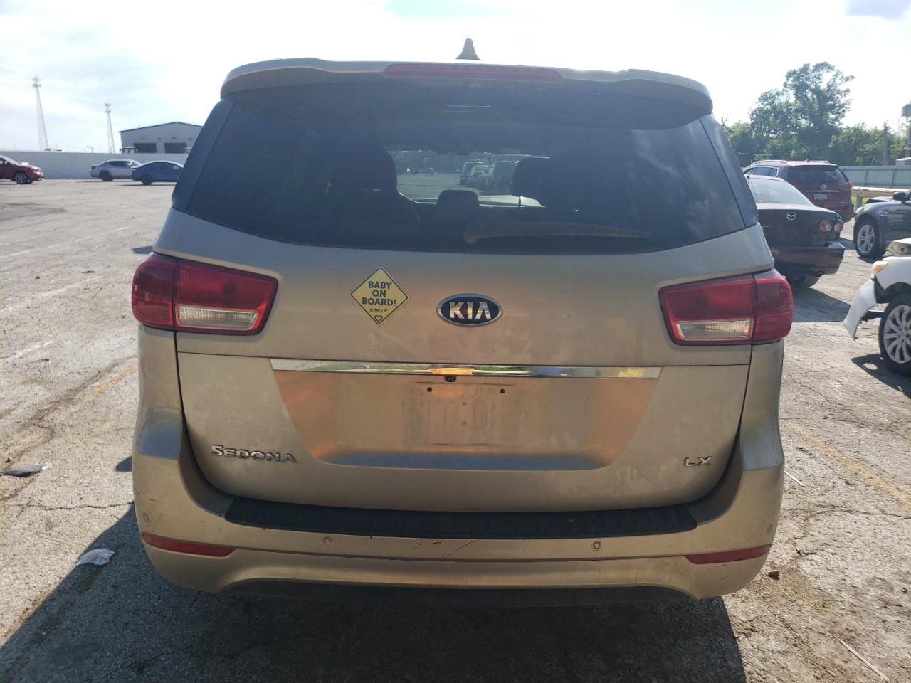 2017 Kia Sedona Lx VIN: KNDMB5C14H6255174 Lot: 63213785