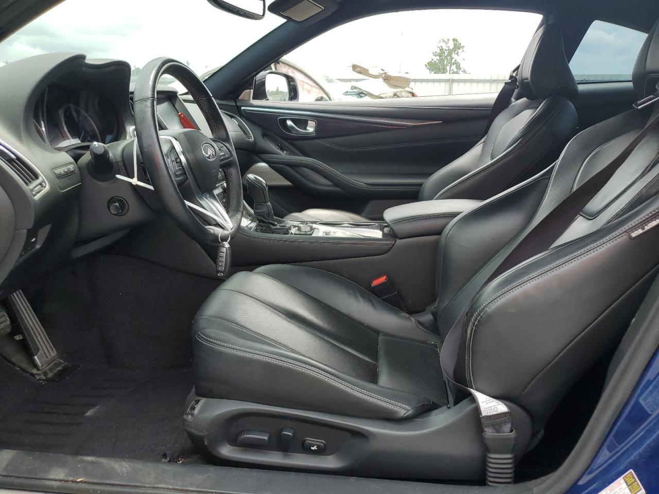 2017 Infiniti Q60 Red Sport 400 VIN: JN1FV7EK0HM611314 Lot: 65996555