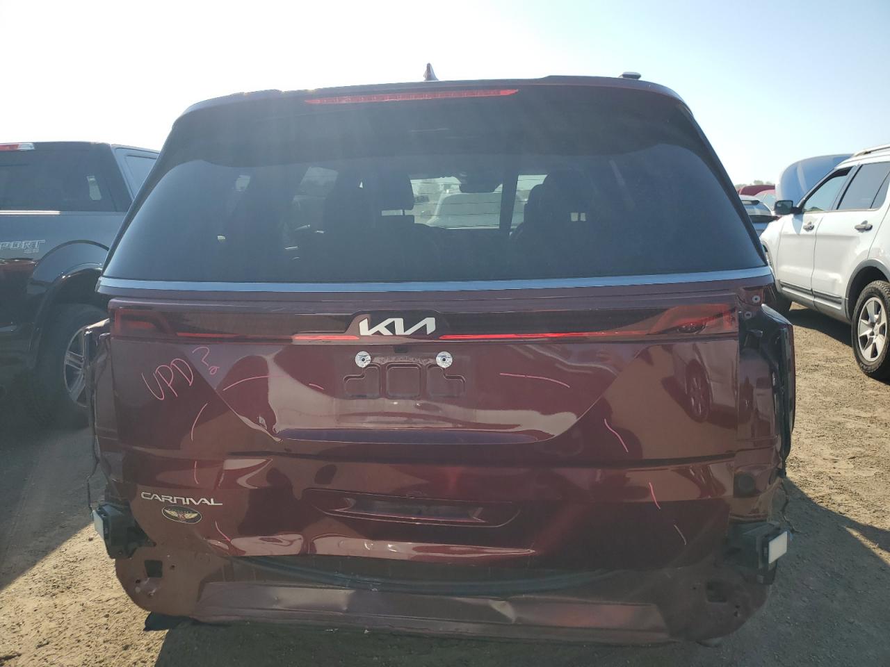2023 Kia Carnival Sx VIN: KNDNE5H31P6222556 Lot: 63106525