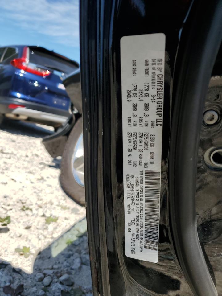 2014 Ram 1500 Slt VIN: 1C6RR7GT3ES294423 Lot: 62765245