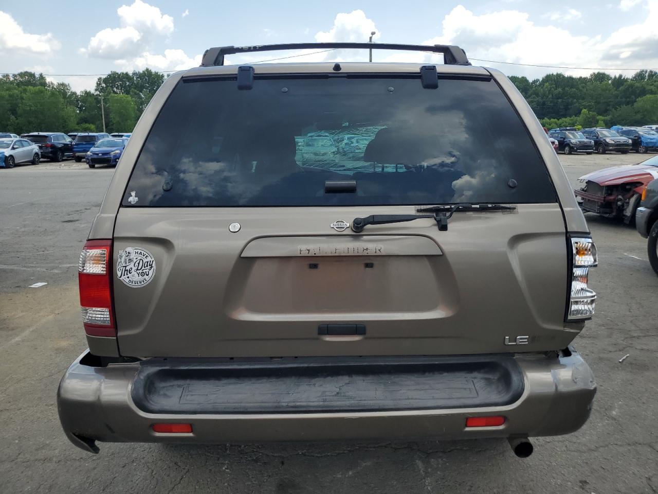 2001 Nissan Pathfinder Le VIN: JN8DR09X11W570874 Lot: 63546835