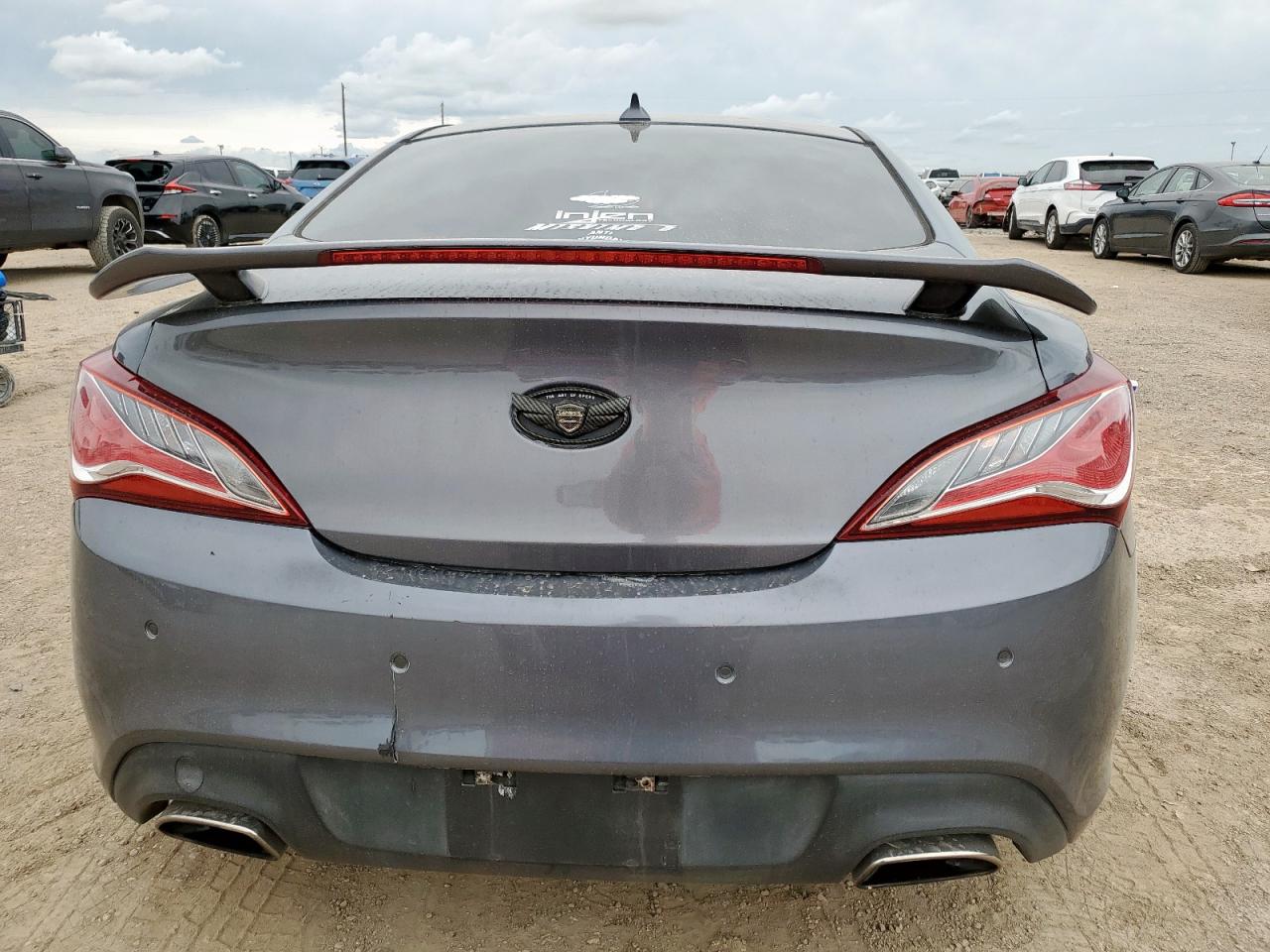 2015 Hyundai Genesis Coupe 3.8L VIN: KMHHU6KJ3FU130030 Lot: 62822785