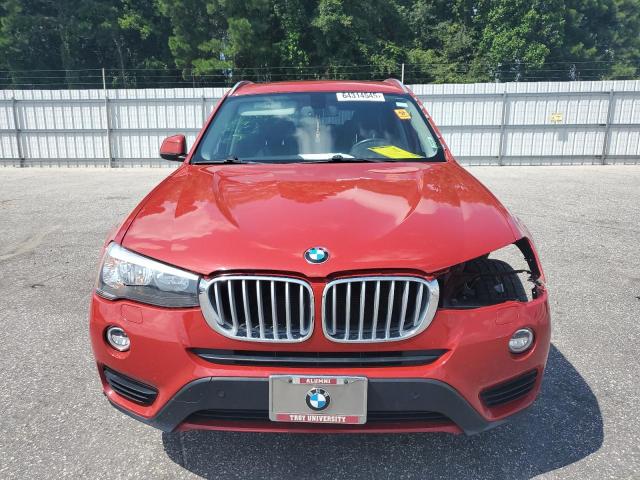  BMW X3 2017 Czerwony