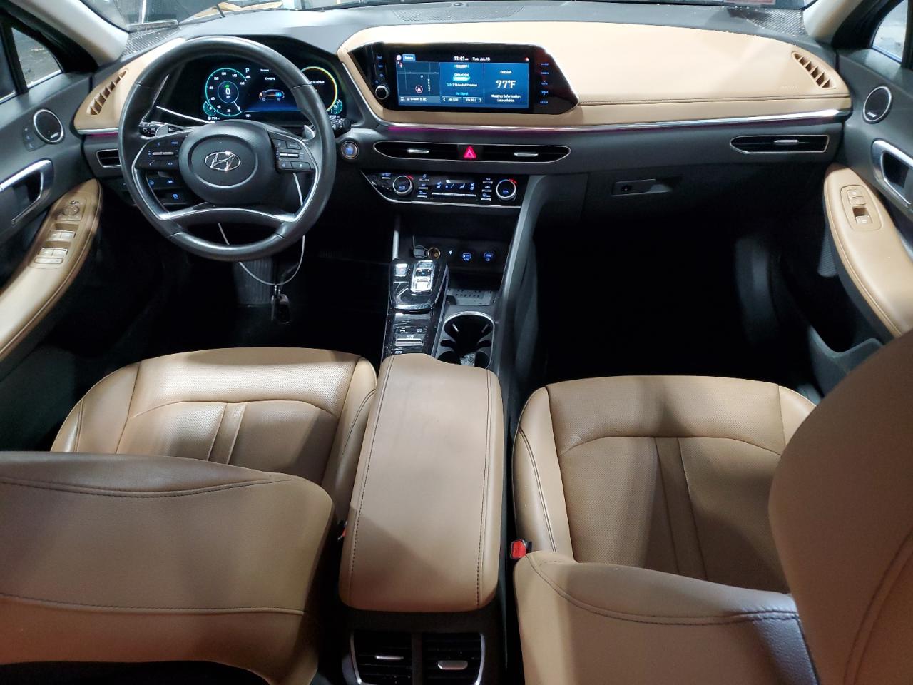 2021 Hyundai Sonata Hybrid VIN: KMHL54JJ1MA021562 Lot: 63799995