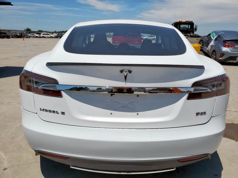 Hatchbacks TESLA MODEL S 2013 Biały