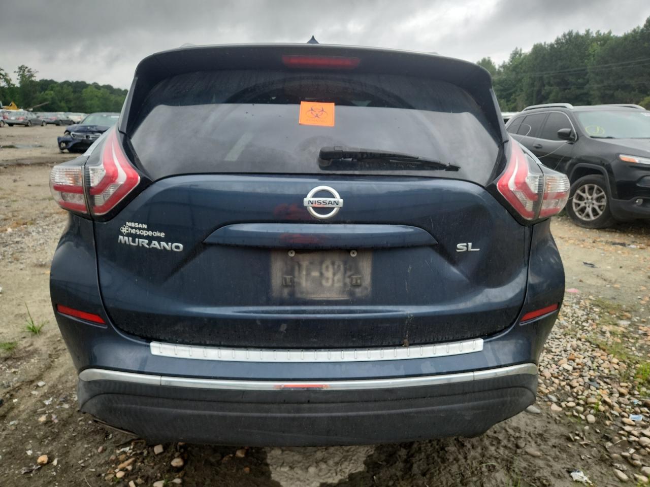 2015 Nissan Murano S VIN: 5N1AZ2MG1FN205654 Lot: 63618435