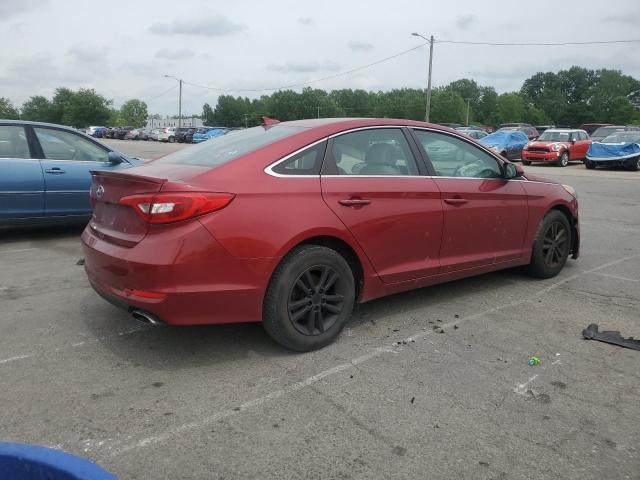 Sedans HYUNDAI SONATA 2015 Burgundy