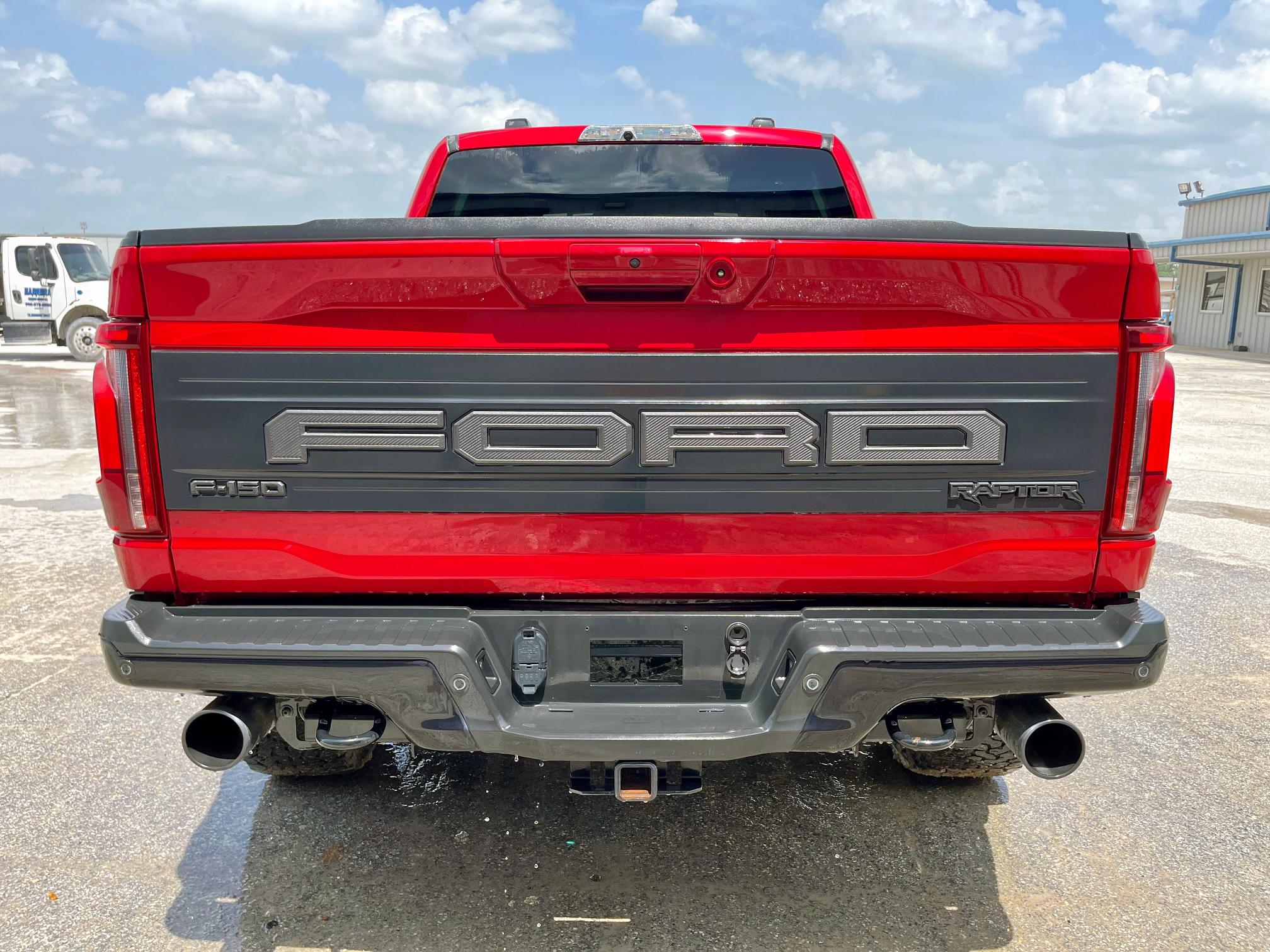  FORD F150 2024 Красный