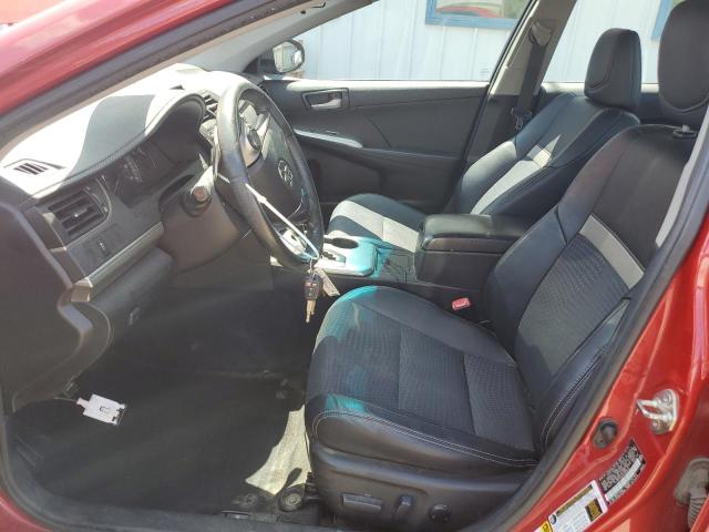  TOYOTA CAMRY 2014 Red