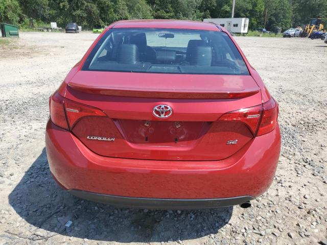  TOYOTA COROLLA 2019 Czerwony