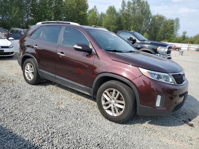  KIA SORENTO 2015 Maroon