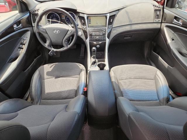  HYUNDAI SONATA 2014 Czerwony