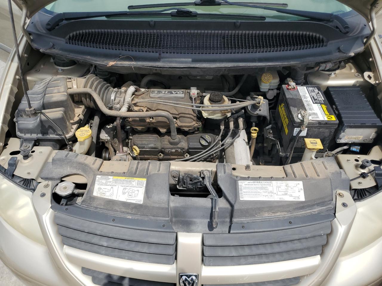 2006 Dodge Caravan Sxt VIN: 1D4GP45R46B742510 Lot: 63197415