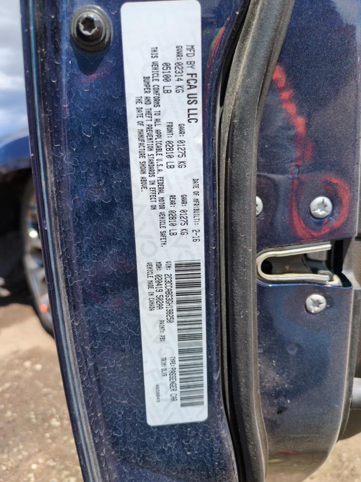 2016 Chrysler 300 S VIN: 2C3CCABG3GH198250 Lot: 67194845