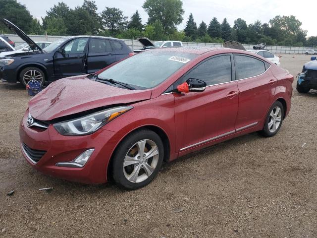  HYUNDAI ELANTRA 2016 Красный
