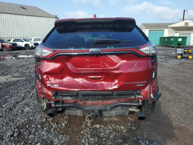  FORD EDGE 2015 Красный